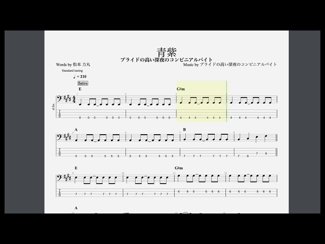 ユニコーン. 大迷惑 bass tab - YouTube