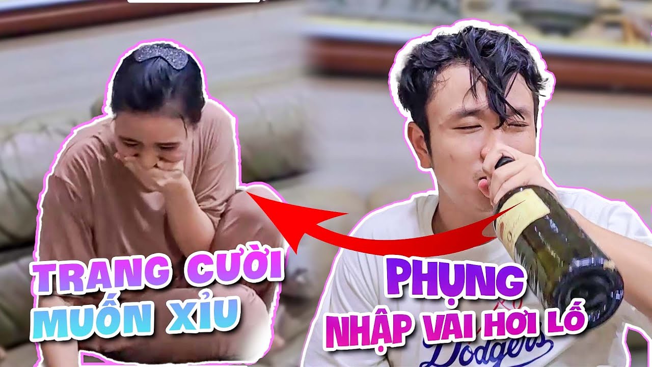 Tập hát Minishow: Trang cười muốn xỉu vì cú uống rượu “đỉnh cao diễn xuất” của Phụng 😭