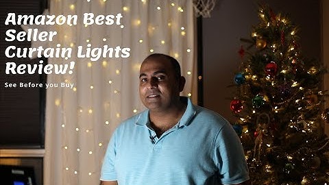 Best LED Curtain Lights |How to Hang Curtain Lights| Led 8 Modes String Lights in Amazon Reviewed