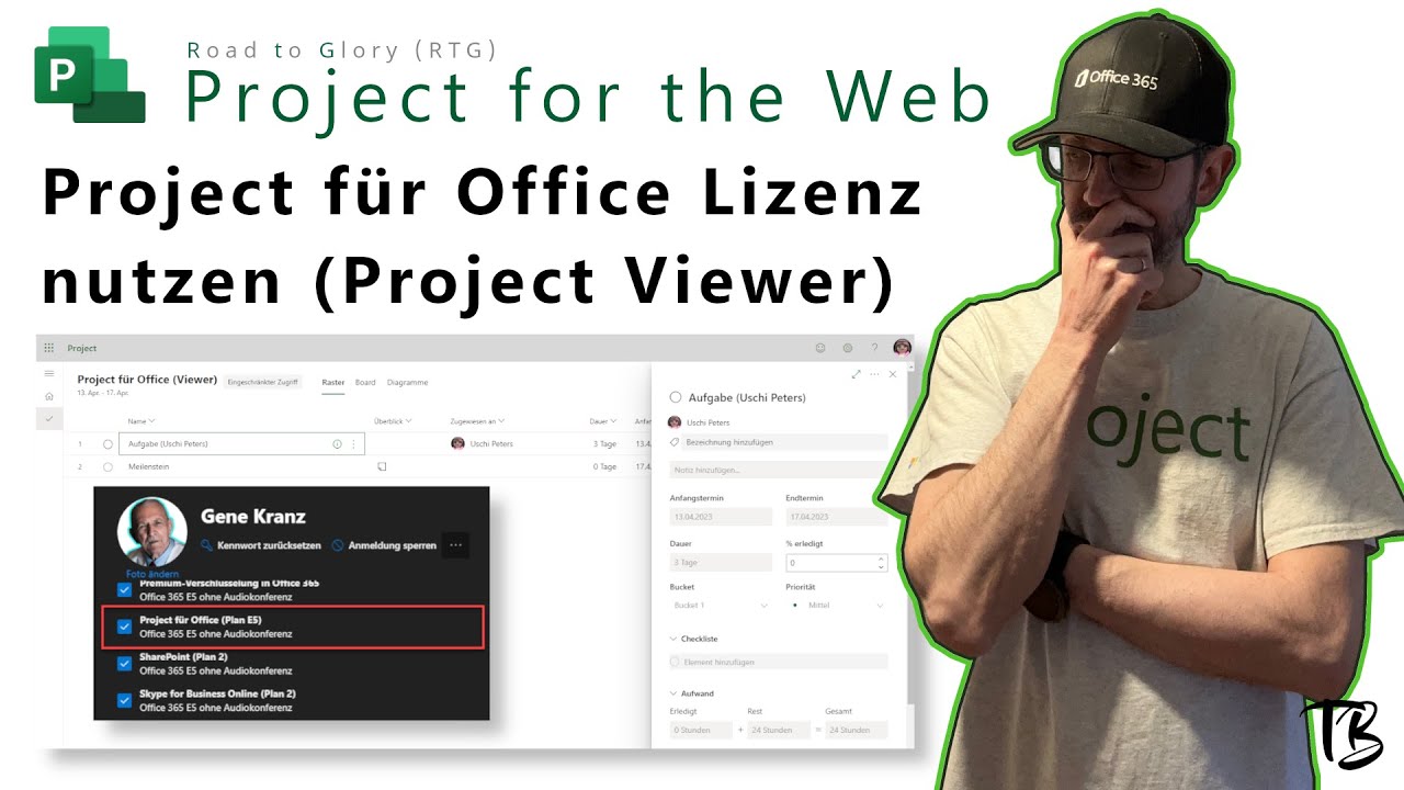 Project for the Web - Project für Office Lizenz nutzen (Project Viewer ...