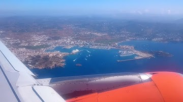 Ibiza to Stansted Flight EZY3044 take off 8/6/17
