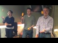The Simon Mayo Team On Radio 2 Practice Their Juggling