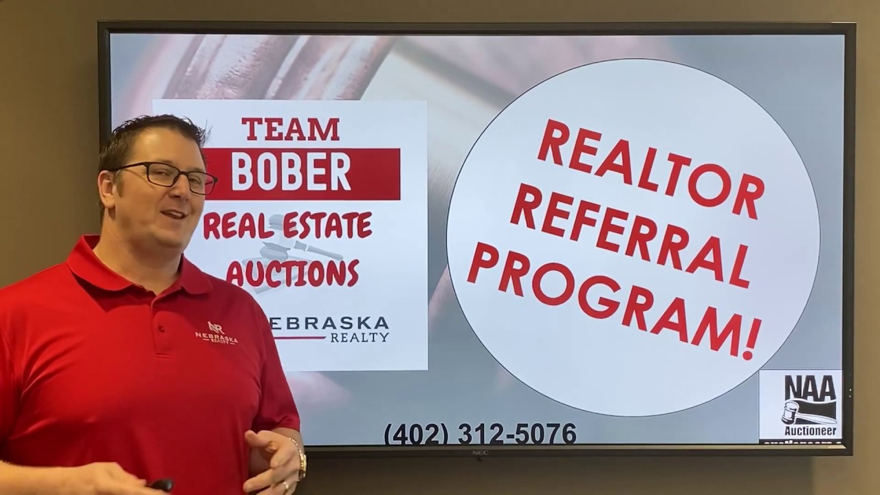 Realtor Auction Referral Program YouTube