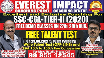 SSC CGL TIER - II 2020 QUANT | DEMO | PERCENTAGES - 1 |RAJ KUMAR  SIR | GUINNESS RECORD HOLDER