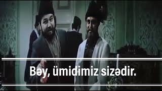 Tacirlər Səlim Bəyə Nəbidən Şikayət Edirlər - Qaçaq Nəbi Filmi