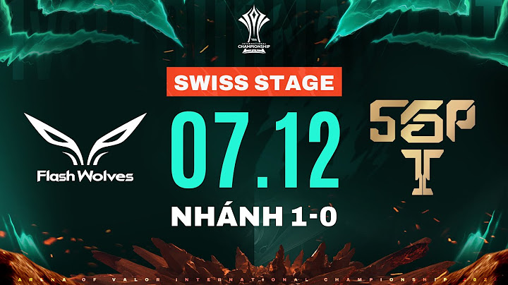 FLASH WOLVES vs SAIGON PHANTOM: ỨNG CỬ VIÊN VÔ ĐỊCH | SWISS STAGE - NGÀY 07/12 | AIC 2024