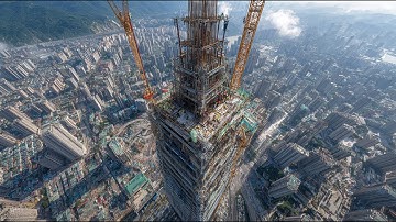 Genius Voided Slab Tech That Cuts 35% of Concrete in Skyscrapers. High rise building construction