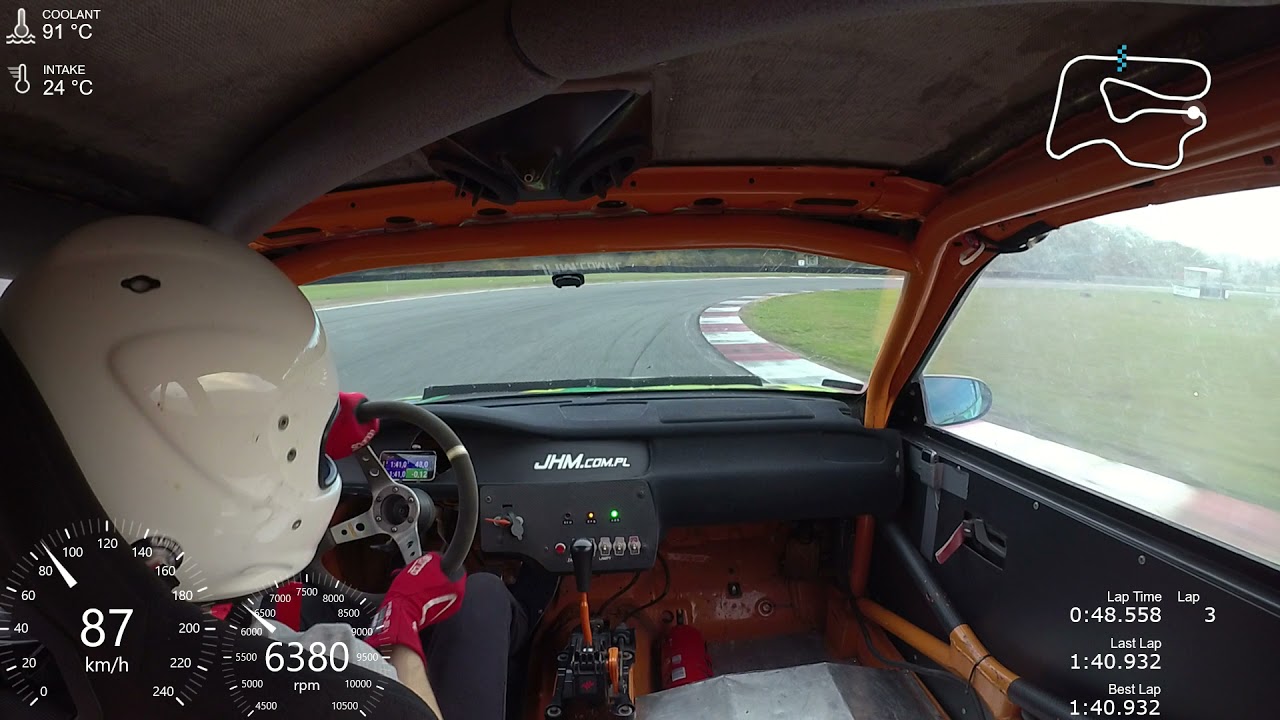 TimeAttackPoland Tor Poznań 30.10.2021 Furious Honda Civic K20