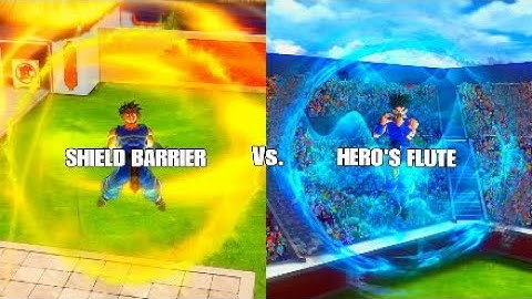 Dragon Ball Xenoverse 2 - Skill Test: Shield Barrier Vs. Hero