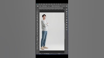 How to change body shape in Photoshop #tutorial