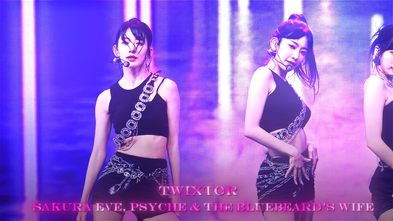 Le Sserafim Sakura 'Eve, Psyche & The Bluebeard's wife' fancam 230610 twixtor clips