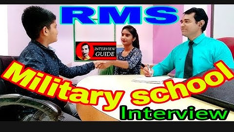 Interview of RMS | Rashtriya military school interview video | PD Classes