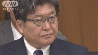 英語試験の中止要求に　萩生田氏「懸念解消し実施」(19/10/30)