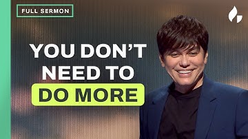 Transformed by Beholding Jesus (Full Sermon) | Joseph Prince