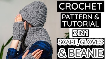 Perfect Last-Minute Crochet 3-in-1 Gift Idea! | Pattern & Tutorial