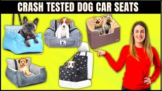 7 Best Car Seat For Dogs  Dog Car Seats Crash Tested  Top Video