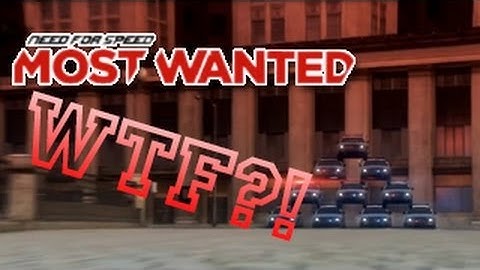 WTF Moment: Need for Speed Most Wanted 2012 - "Liberty Park"