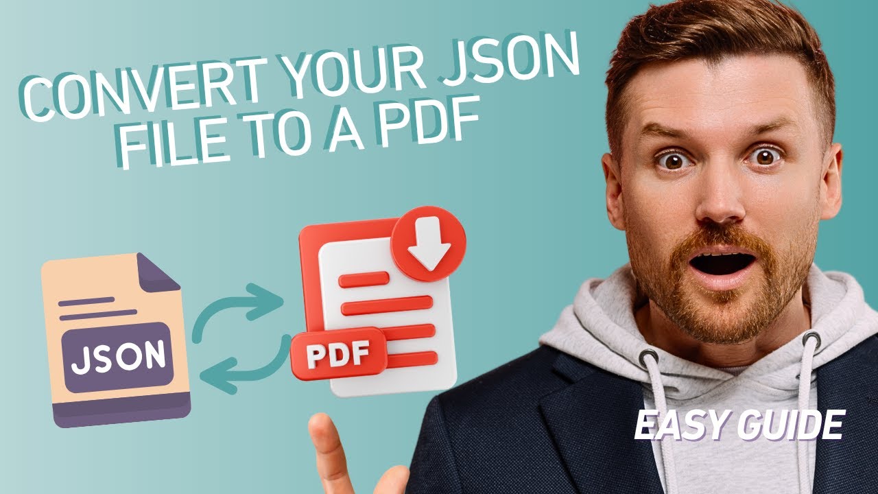 Convert Your JSON File To A PDF Easily NOW