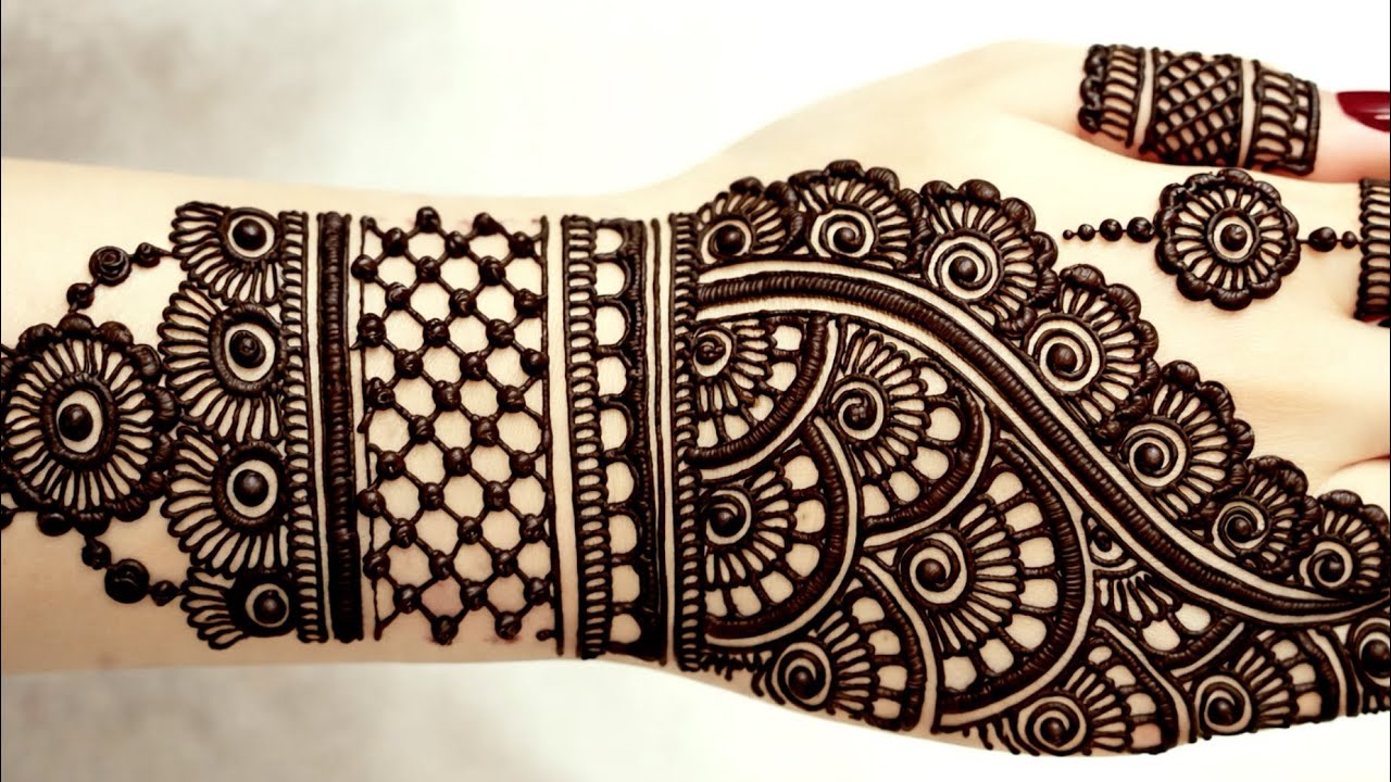New Easy Simple Bridal mehndi design | mehndi | henna #mehndi #henna #mehandi #new #shorts #artist 