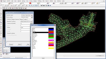 12d Model Introduction Training 4 5 Exercise   Triangulation and Contour Strings