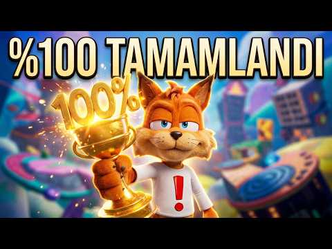 Bubsy 4D %100 Türkçe Full Game Walkthrough Tüm Bölümler, Gizli Eşyalar ve Koleksiyonlar