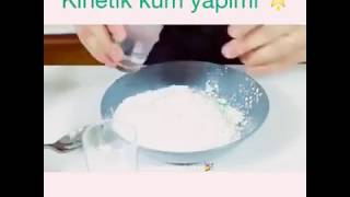 Kinetik Kum Yapımı Çok Basitt