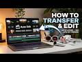 How to Transfer &amp; Auto Edit Antigravity A1 Drone Footage (EASY Guide)