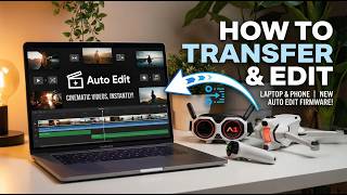 How to Transfer & Auto Edit Antigravity A1 Drone Footage (EASY Guide)