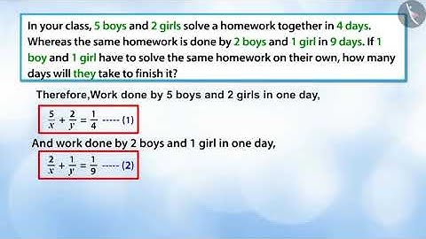 Equations reducible to a pair of linear equations in two variables | Part 1/3 | English | Class 10