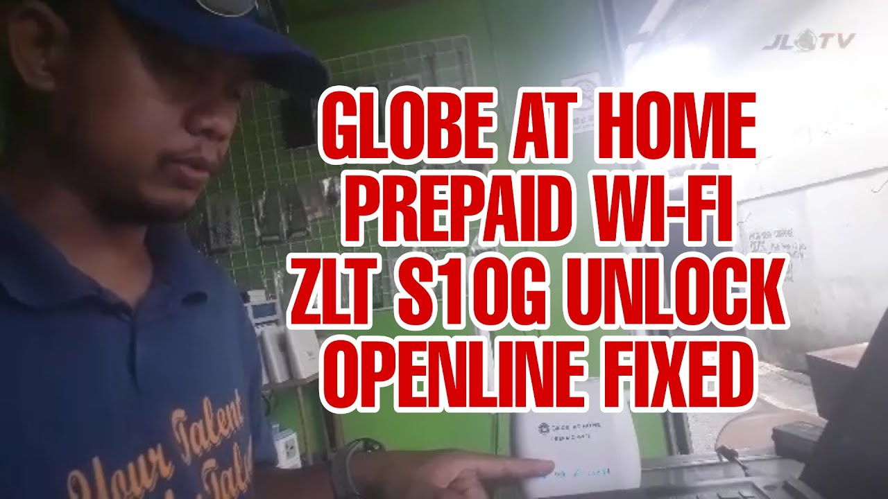 Globe at Home prepaid wifi ZLT S10G openline unlock successful - YouTube
