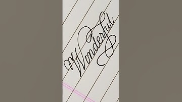 How to write the Cursive writing #short #handwriting #shortvideo #Calligraphy #cursive #viralshort