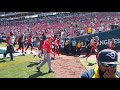Tampa Bay Buccaneers pregame vs. Los Angeles Rams