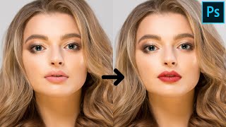 Add lipstick | Change lip color | PHOTOSHOP TUTORIAL screenshot 4