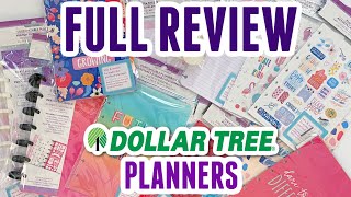 Dollar Tree Happy Planner Dupe 2022 - FULL Review