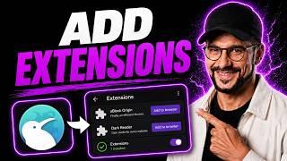 How to Add Extensions on Kiwi Browser Android (EASY Guide) screenshot 1