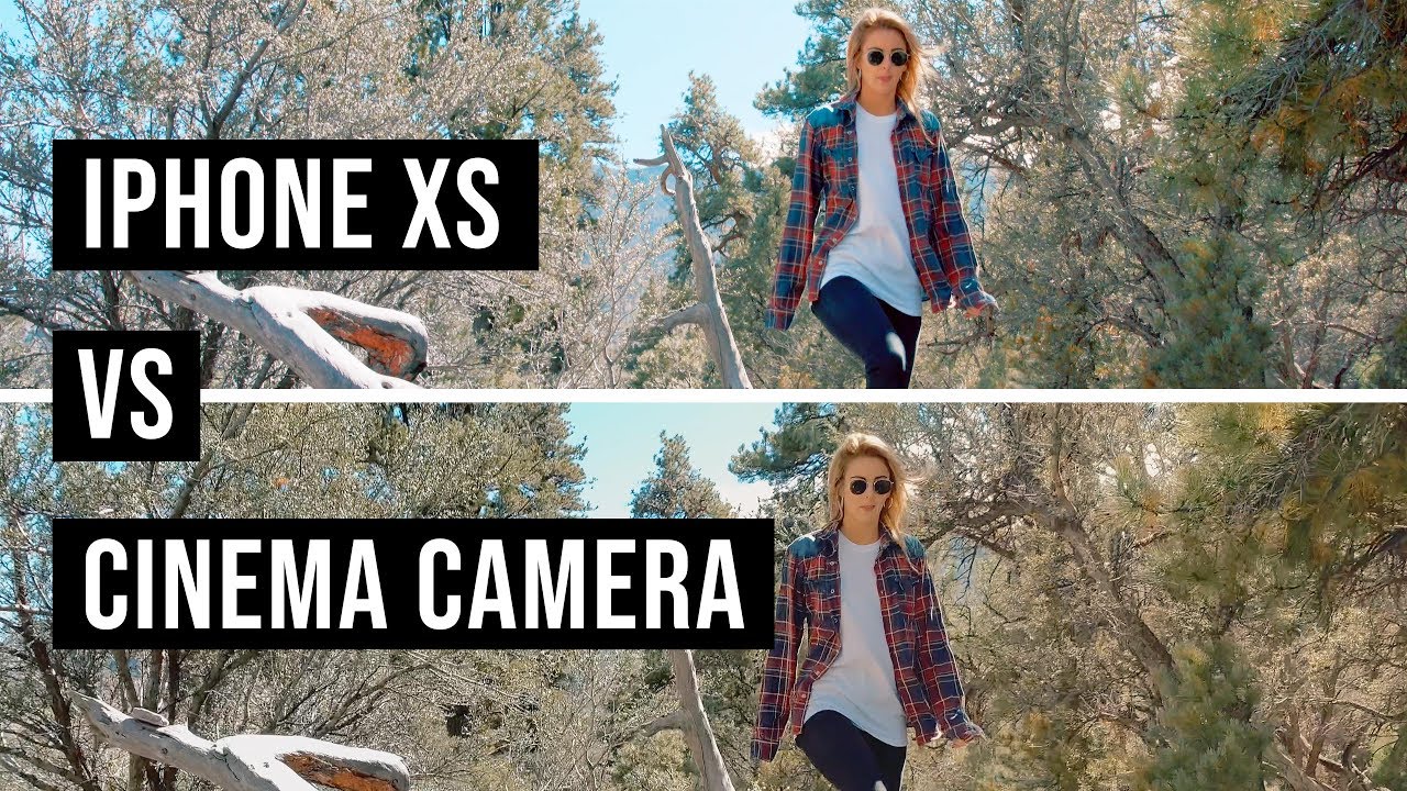 Iphone Xs Vs Cinema Camera Can You Spot The Difference Photos In Color