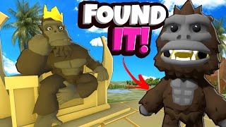 I Found the SECRET GORILLA Cave in The Wobbly Life Update!