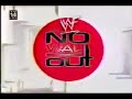 WWF No Way Out 2001 Commercial Smash Up