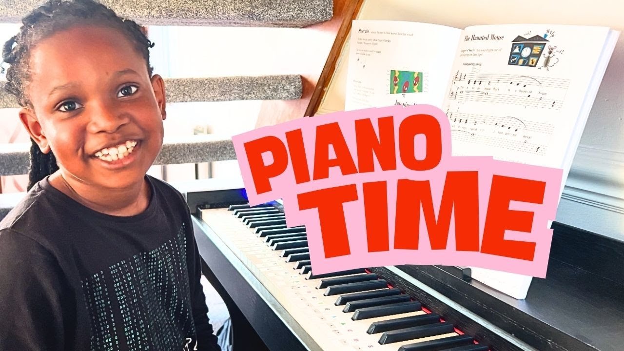 Watch This Little Girl Play FIREFLY Perfectly | Piano Adventures Book 1 Performance