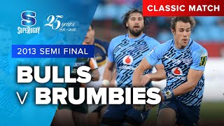 Vodacom Super Rugby Classic Match: 2014 Semi-final, Vodacom Bulls v Brumbies