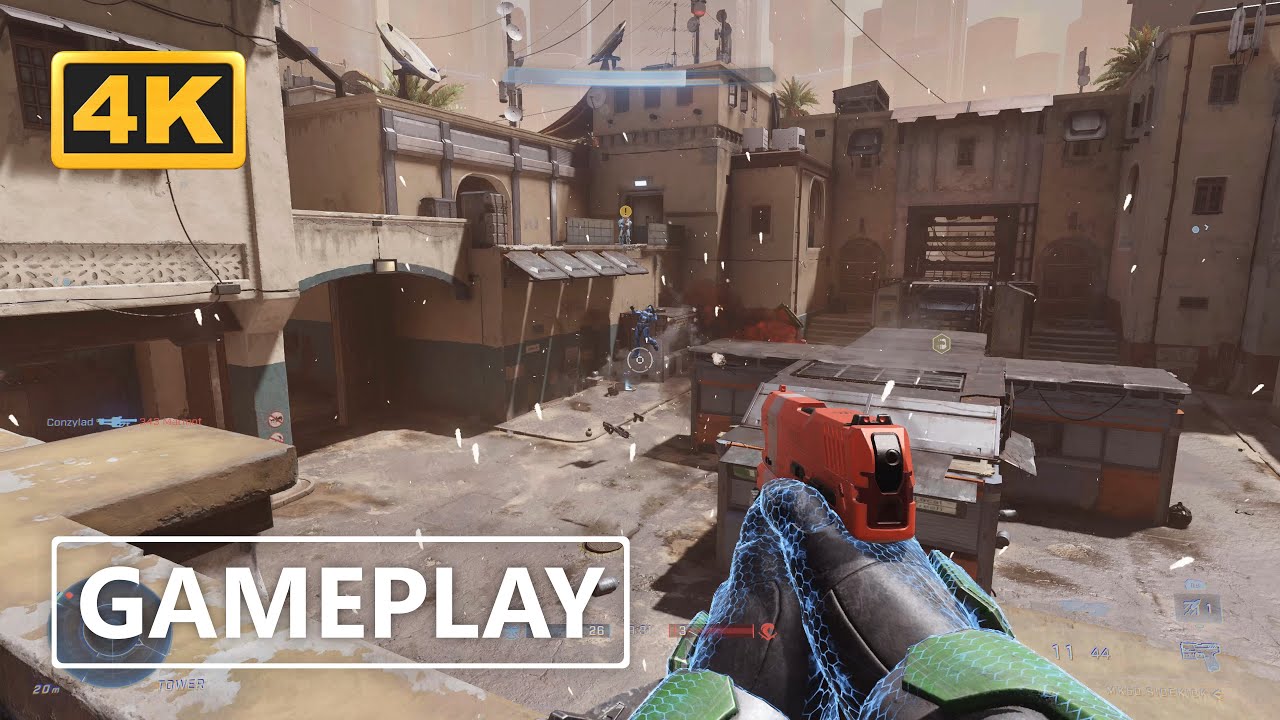 Halo Infinite Xbox Series X Gameplay 4K *Bazaar Map* - YouTube