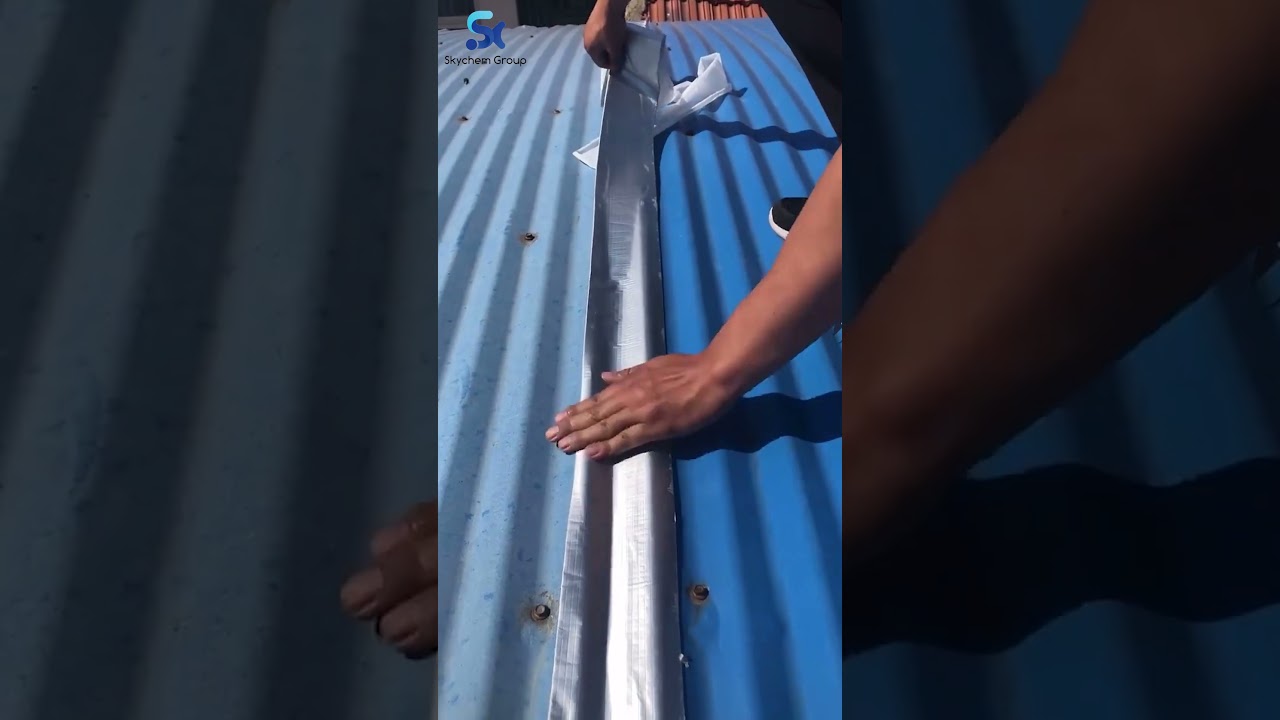 Waterproof Butyl Aluminum Foil Tape | Permanent Leak Repair.