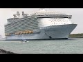 Cruise Ships Leaving Port Canaveral Florida - YouTube