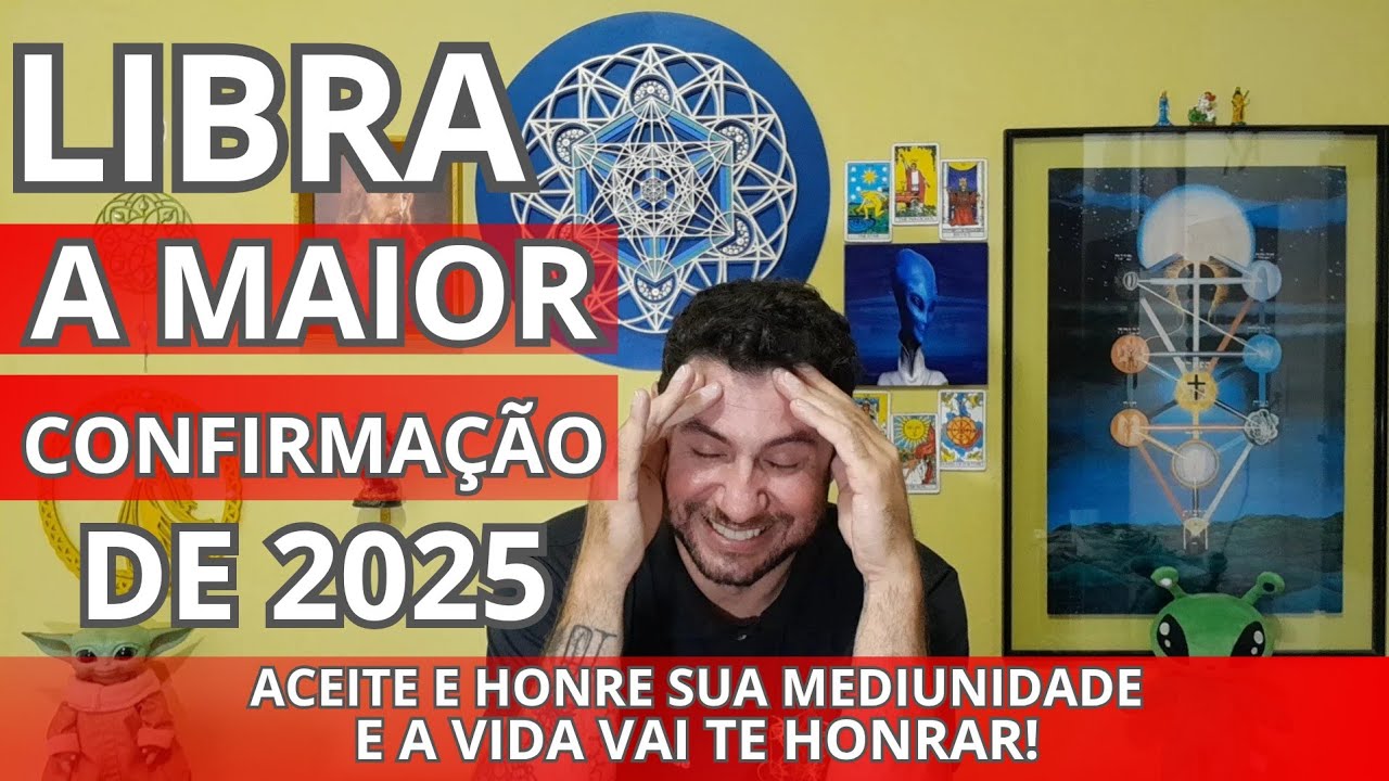 ♎LIBRA-A MAIOR CONFIRMAÇÃO DE 2025! HONRE SUA MEDIUNIDADE! E A VIDA VAI TE HONRAR DE TODAS AS FORMAS