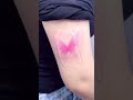 Pink gradient 🦋 | Hình xăm bướm hồng ombre | 粉色渐变蝴蝶  #tattoo  #纹身