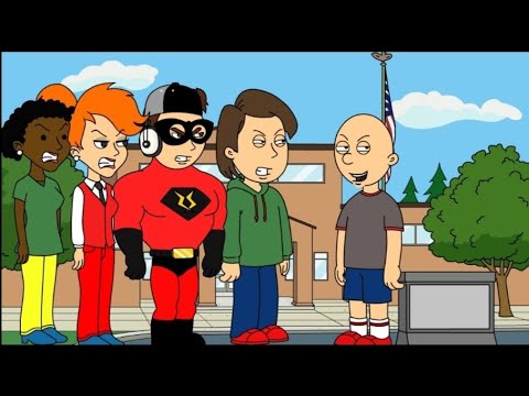 Classic Caillou Misbehaves at School / Grounded - YouTube