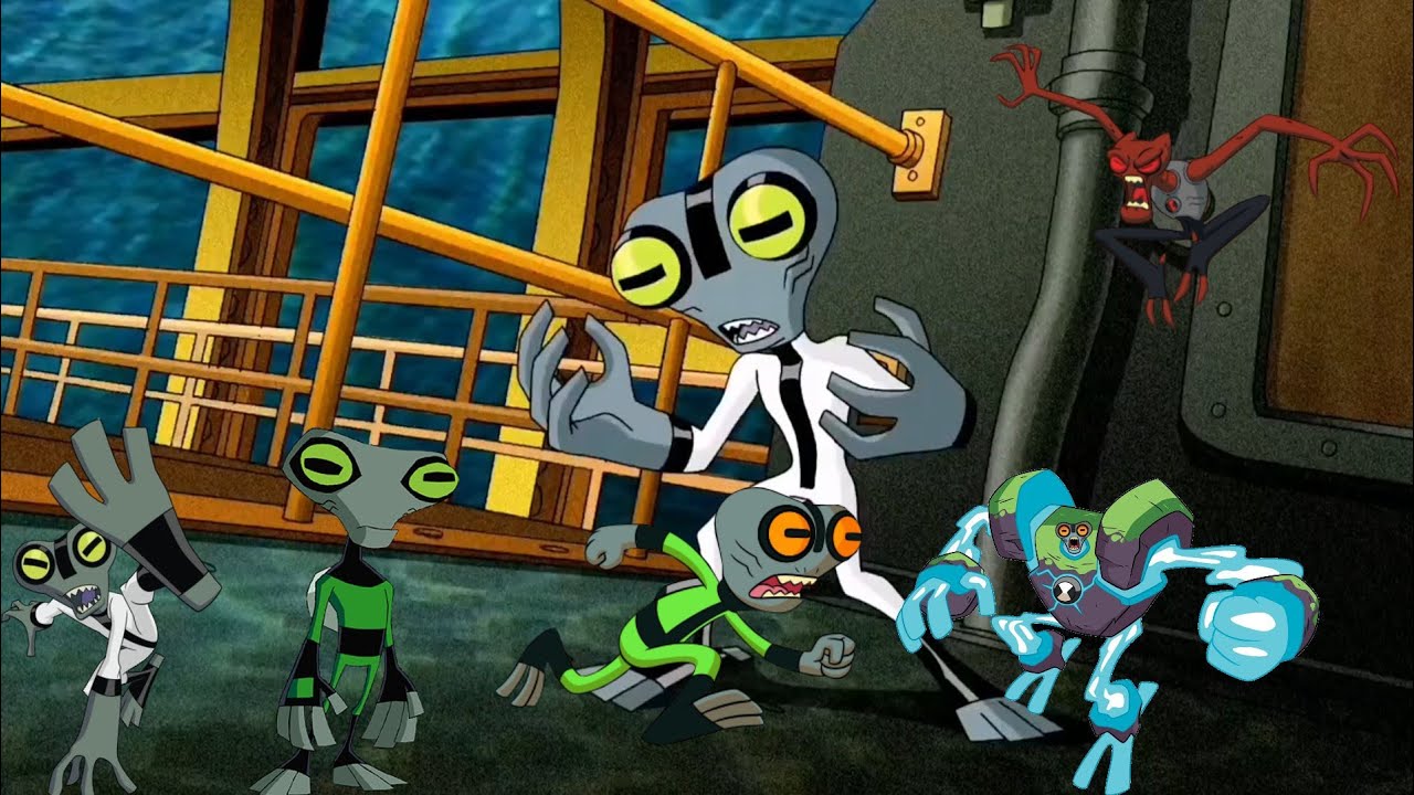 Ben 10 All Grey Matter Transformations