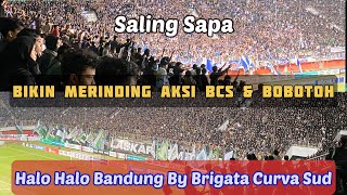 KEREN!! BCS & Bobotoh Saling Sapa Jelang Kick Off Babak Pertama | PSS 0-1 Persib Liga 1 2022