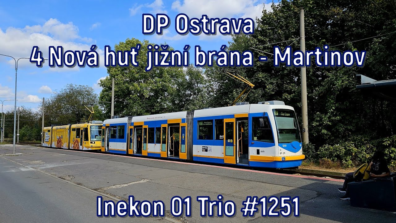 DP Ostrava - linka 4, Inekon 01 Trio #1251