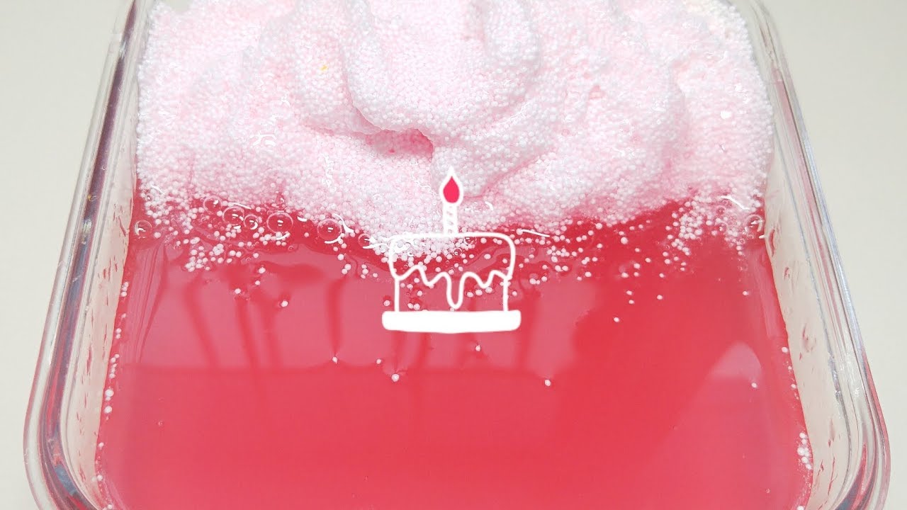 ❤ 50000 ❤ 칼라폼 한 봉지, 캔젤몬 한 통으로 거대2층폼볼액괴만들기 | 핫핑크투명액괴 | 붕사없이 물풀없이 | 뿌직